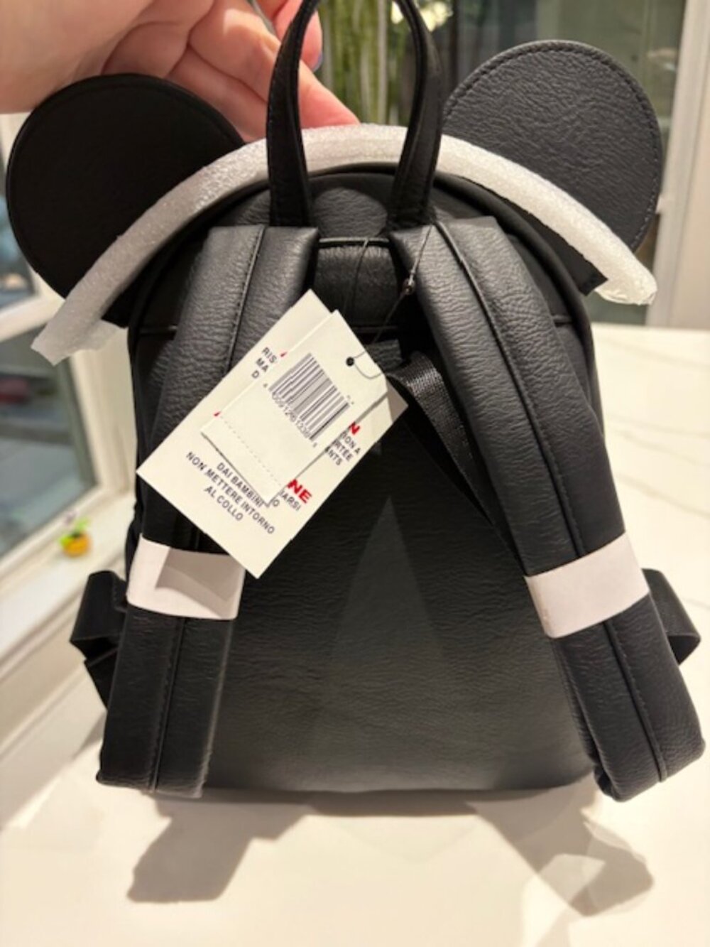 NWT Minnie Mouse Sequined Mini Backpack by Loungefly – Belle Bronze - Picture 4 of 5